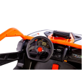 Elektrické autíčko Buggy Bumper 66 24V 4x200W | EVA | LED | 2,4Ghz | ECO kůže - Oranžové