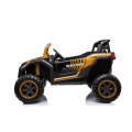 Elektrické autíčko Buggy UTV 24V 4x200W 24V 14Ah + dálkové ovládání - Zlaté