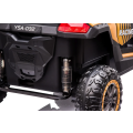 Elektrické autíčko Buggy UTV 24V 4x200W 24V 14Ah + dálkové ovládání - Zlaté
