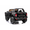 Dětské elektrické autíčko Toyota Hilux 2x24V7Ah | 4x200W | 4x4 dálkové ovládání - Černé