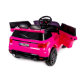 Elektrické autíčko Land Rapid Racer 2x6V, dálkové ovládání - New Pinky