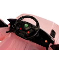Elektrické autíčko Land Rapid Racer 2x6V, dálkové ovládání - Růžové
