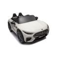 Elektrické autíčko Mercedes AMG SL63 4x200W 24V dálkové ovládání - Bílé
