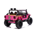 Elektrické autíčko Jeep 4Speed 24V 4x200W s dálkovým ovládáním - Růžové