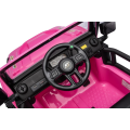 Elektrické autíčko Jeep 4Speed 24V 4x200W s dálkovým ovládáním - Růžové