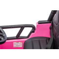 Elektrické autíčko Jeep 4Speed 24V 4x200W s dálkovým ovládáním - Růžové