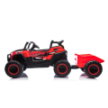 Elektrické autíčko Buggy UTV 4x4 s vlečkou 24V 4x200W dálkové ovládání - Červené