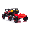 Elektrické autíčko Buggy UTV 4x4 s vlečkou 24V 4x200W dálkové ovládání - Černé