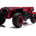 Elektrické autíčko Buggy UTV 4x4 s vlečkou 24V 4x200W dálkové ovládání - Černé