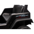 Elektrické autíčko Speed Offroad černé 4x45W 12V 7Ah dálkové ovládání - Bílé