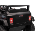Elektrické autíčko Speed Offroad černé 4x45W 12V 7Ah dálkové ovládání - Bílé