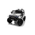 Elektrické autíčko OFF ROAD EXTREME 4x4 24V 200W 50kg dálkové ovládání - Bílé