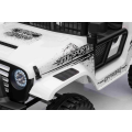 Elektrické autíčko OFF ROAD EXTREME 4x4 24V 200W 50kg dálkové ovládání - Červené