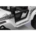 Elektrické autíčko OFF ROAD EXTREME 4x4 24V 200W 50kg dálkové ovládání - Bílé