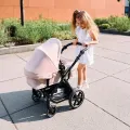 Kočárek pro panenky ABC Design Migno - Berry 2025