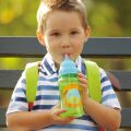 Skip Hop Zoo lahvička s brčkem-Jednorožec