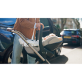 Polohovací autosedačka Silver Cross Glide Plus 360 - Natural Taupe
