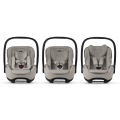 Polohovací autosedačka Silver Cross Glide Plus 360 - Natural Taupe