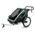 Thule Chariot Lite 2 + kočárkový a bike set - Agave 