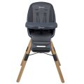 Jídelní židlička BABYGO CAROU 360° - Grey