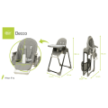 Polohovací jídelní židlička 4BABY DECCO - Green