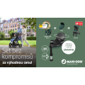 Maxi-Cosi Oxford kočárek akční set - korbička Oria + Pebble 360 + FamilyFix 360 Pro - Select Grey