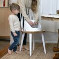 INGENUITY Podsedák na jídelní židli Easy Clean Booster do 15kg - Oat