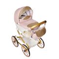 Dětský retro kočárek pro panenky Jasmine Kids Princess - 03
