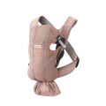 BabyBjörn Nosítko Mini - Dusty pink 3D Mesh