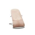 BabyBjörn lehátko Balance Soft - Pearly Pink/White mesh
