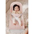 BabyBjörn lehátko Balance Soft - Pearly Pink/White mesh