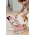 Babybjörn Lehátko Bouncer Bliss - Light Pink 3D Jersey světlá konstrukce