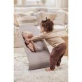 BabyBjörn lehátko Bouncer Bliss Woven - Petal Sand grey