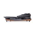 Kočárek+autosedačka+přepravka pro psy 3v1 Wonderfold Pet P2 do 9 kg - Graphite grey