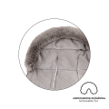 Fusak PETITE MARS 4v1 Comfy + rukavice na kočárek Furry - Rose Petal