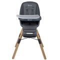 Jídelní židlička BABYGO CAROU 360° - Grey