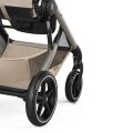 Kočárek 2v1 Cybex BALIOS S LUX + skládací korbička Cot Fold - Chocolate Brown 2026