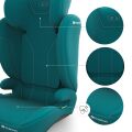 Autosedačka Kinderkraft I-Spark 2 Plus i-Size (100-150 cm) - Green