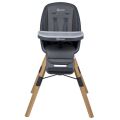 Jídelní židlička BABYGO CAROU 360° - Grey