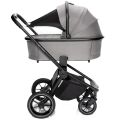 Hluboká korba ke kočárku Zopa Move XL 3 - Metal Grey