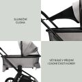 Hluboká korba ke kočárku Zopa Move XL 3 - Metal Grey