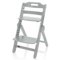Dřevěná jídelní židlička Zopa Clipp & Clapp - Grey
