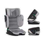 Skládací autosedačka Petite&Mars Flex Pro i-Size 100-150 cm - Gentle Grey Air