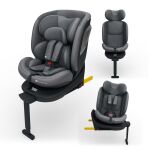Autosedačka KINDERKRAFT i-360 2 Plus (40-150 cm) - Grey