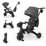 Dětská skládací tříkolka KINDERKRAFT Jazz 3 - Green