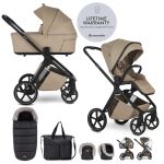 Set XXL EASYWALKER Zoey Go kočárek 2v1 Limited - Sand Taupe