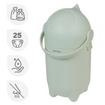 NATTOU Koš na pleny Dropy 27 cm, 20l - Green