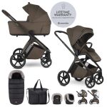 Set XXL EASYWALKER Zoey Go kočárek 2v1 Limited - Chestnut Brown