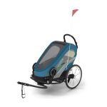 Cybex Zeno Bike přívěs za kolo a kočárek 2v1 - Mid Turquoise
