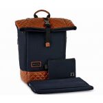 Rolovací batoh MOON na kočárek - Navy